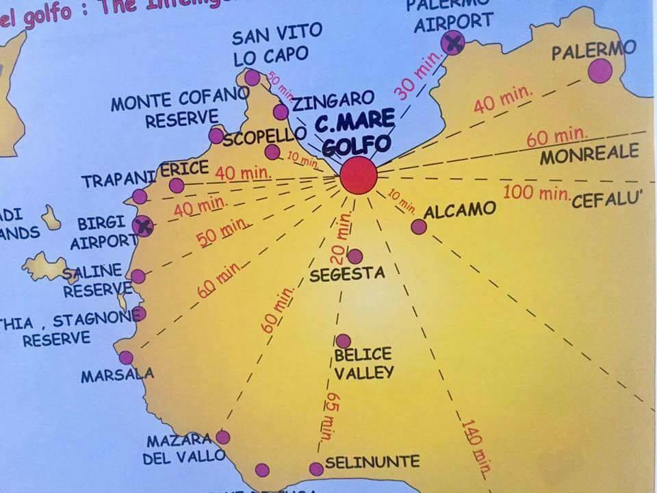 Addisa Locazione Breve Hotell Castellammare del Golfo Exteriör bild